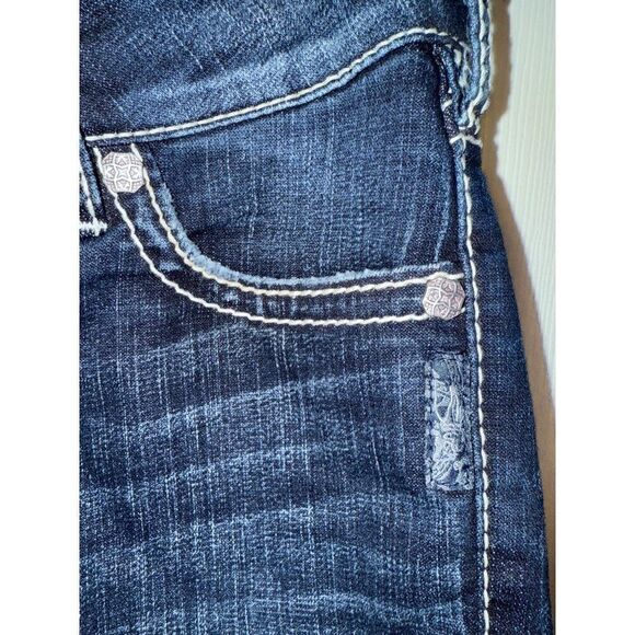 Silver Jeans Co Suki Slim Boot Curvy Mid Rise Jeans Size 27 - Picture 6 of 14